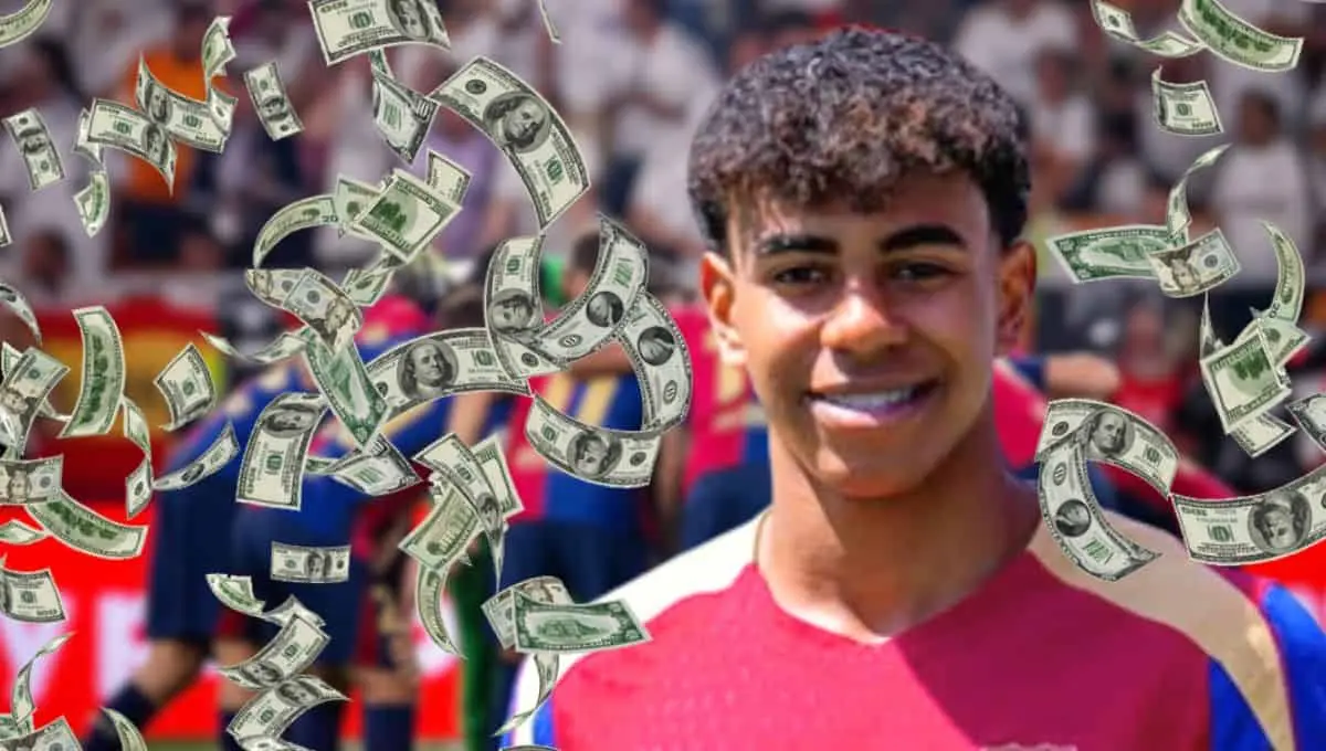 Este es el sueldo del jugador de 17 años / PNGWing, @lamineyamal, @fcbarcelona