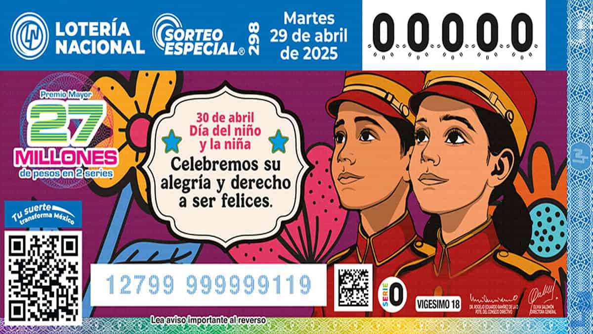 Sonora tiene suerte: cae otra vez el premio mayor de la Lotería Nacional en estas tierras