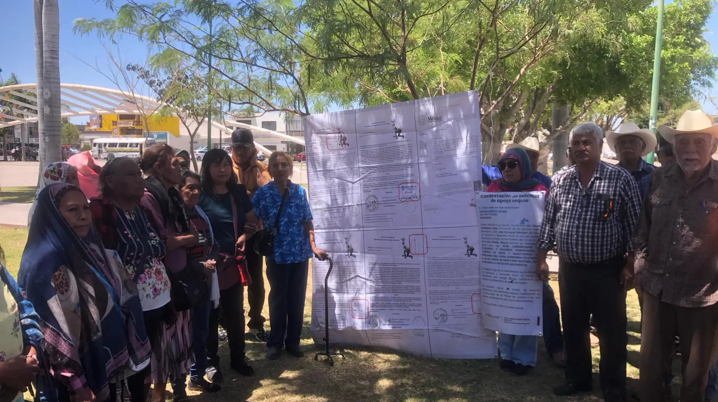 Integrantes de la Etnia Mayo piden apoyo al Gobierno Federal ante la sequía