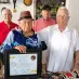 Germán Liogon Cuen recibe emotivo homenaje por su legado en el béisbol de Cajeme