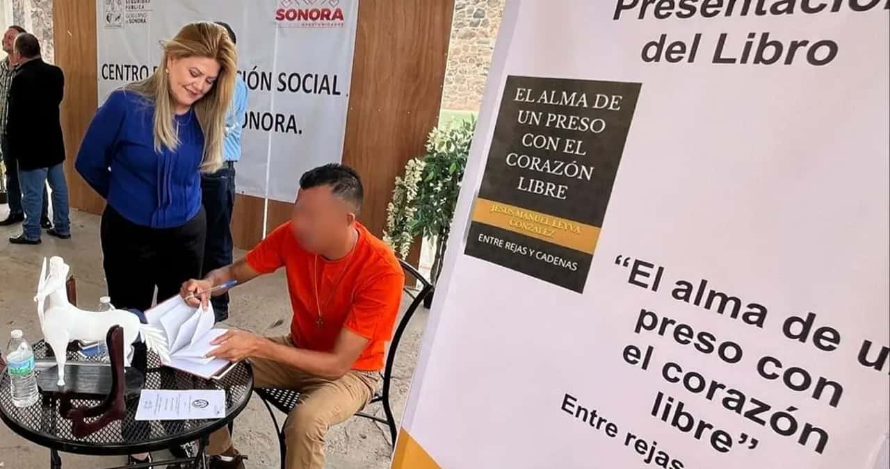 Recluso de Huatabampo escribe un libro