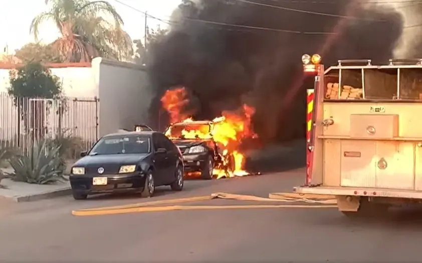 Calor incrementa el riesgo de incendio de vehículos