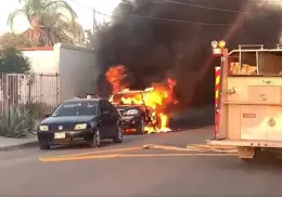 Calor incrementa el riesgo de incendio de vehículos