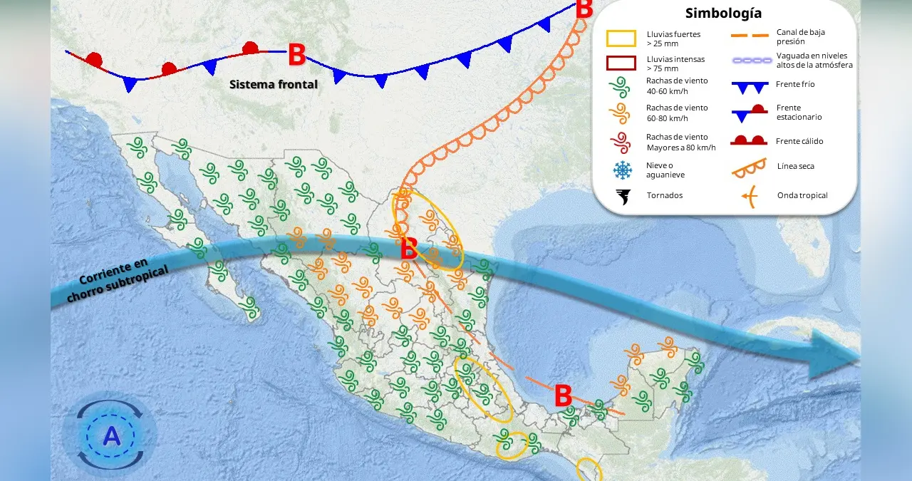 Clima en Sonora hoy, 1 de mayo: Inicia el mes con dos frentes fríos; así afectarán a la entidad