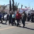 Desfile del Día del Trabajo en Navojoa: exigen jornada de 40 horas