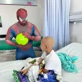 Día del Niño en el hospital: alegría, globos y amor en el Piso 2 de oncología pediátrica