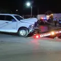 Patrulla de la AMIC protagoniza aparatoso choque en Ciudad Obregón