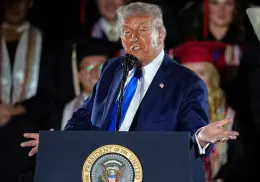 Ahora resulta: Trump dice que a todos les gusta el cambio de nombre del Golfo