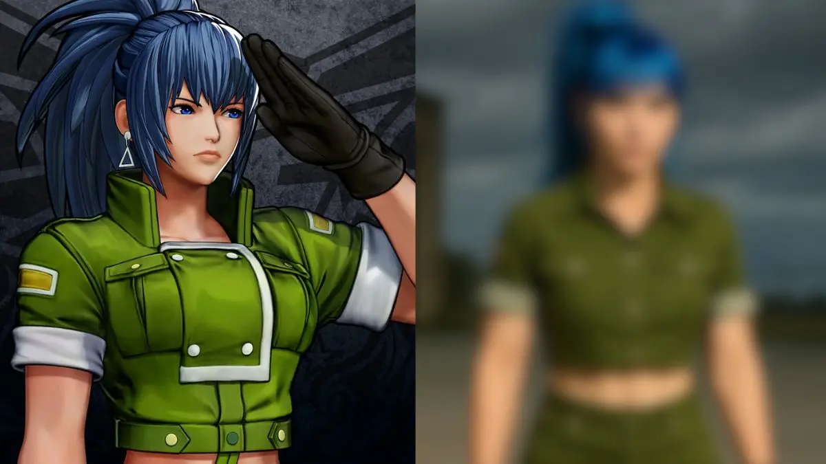 Así se vería Leona de The King of Fighters en la vida real, según la inteligencia artificial