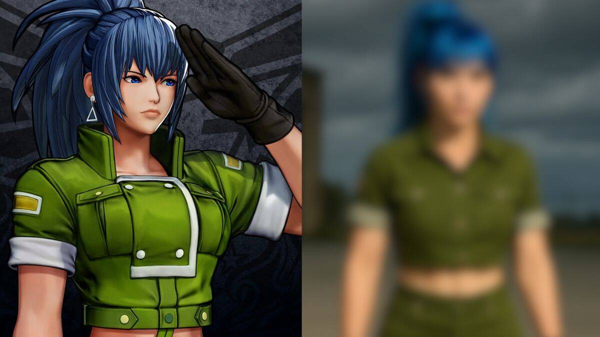 Así se vería Leona de The King of Fighters en la vida real, según la inteligencia artificial