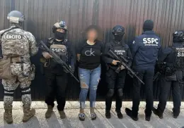 Detienen a La Güera, presunta operadora financiera del CJNG en Michoacán