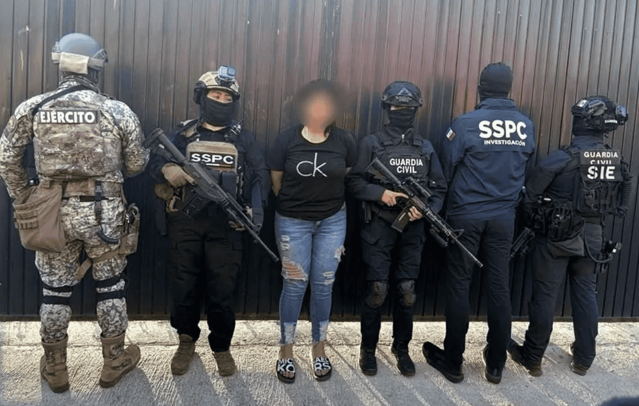 Detienen a La Güera, presunta operadora financiera del CJNG en Michoacán