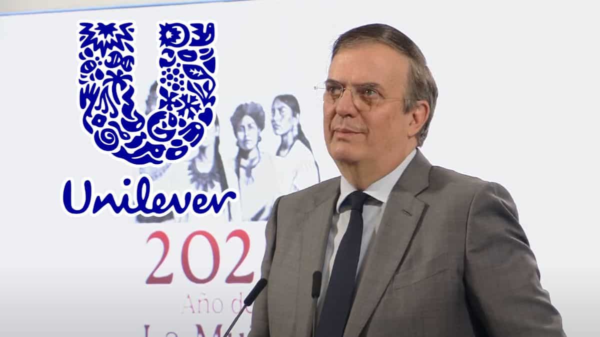 Marcelo Ebrard revela inversión de Unilever por 30 mil millones de pesos
