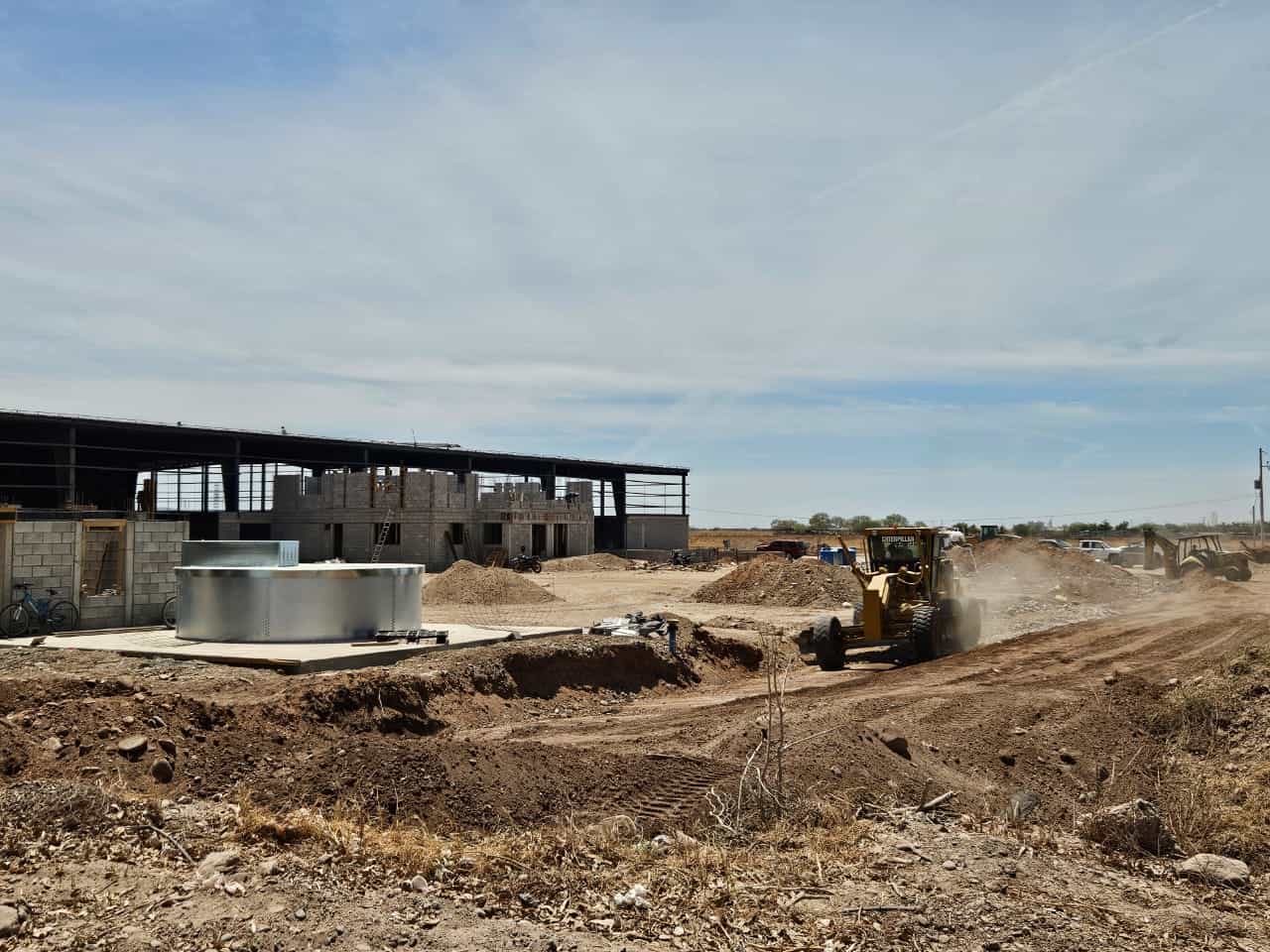 Avanza en Cajeme construcción de espacios industriales