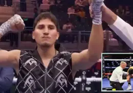 Gran debut de Marco Verde: noquea a Michael Polina en menos de un minuto