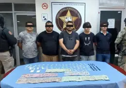 Acusan de asociación delictuosa y narcomenudeo a sujetos detenidos en el fraccionamiento Cedros II de Ciudad Obregón