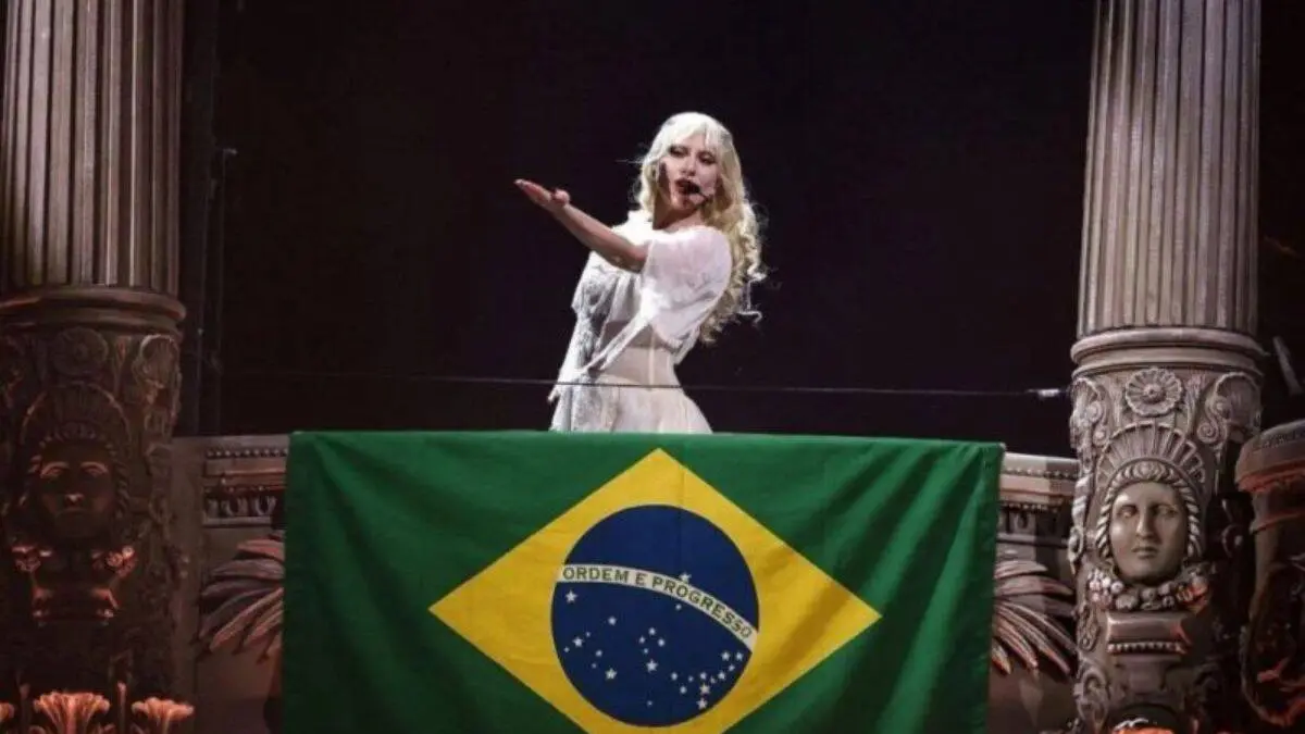 Lady Gaga rompe récord de asistencia en su presentación de Brasil