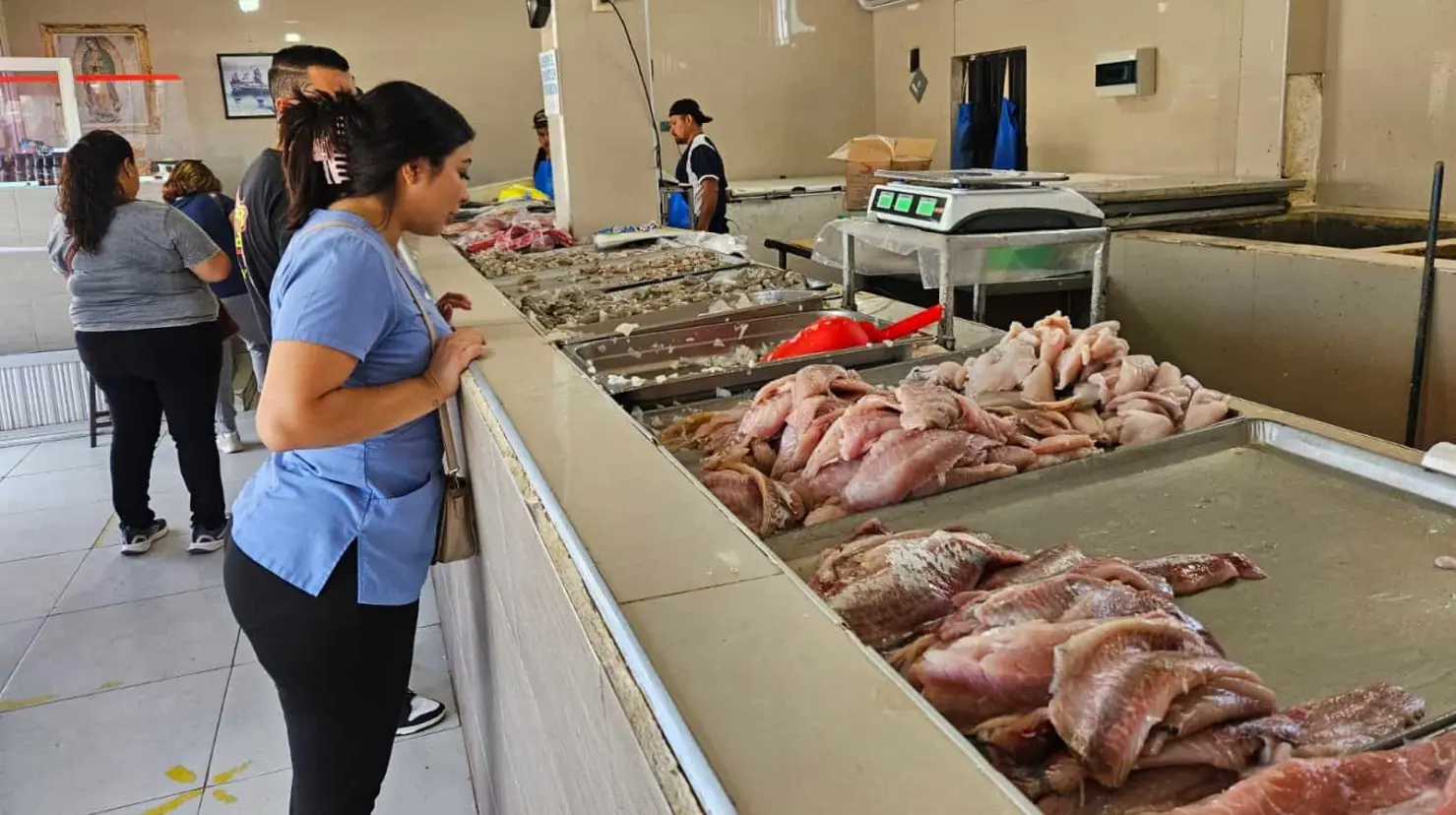 Venta de pescados y mariscos en Cajeme se normaliza