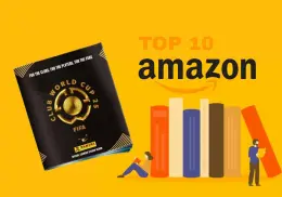 Álbum Panini figura entre los 10 libros más vendidos en Amazon México ¿qué lugar ocupa en la lista?