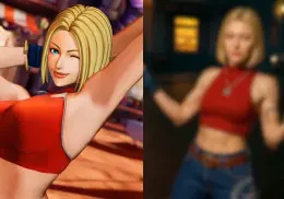 Así se vería Blue Mary de The King of Fighters en la vida real, según la inteligencia artificial