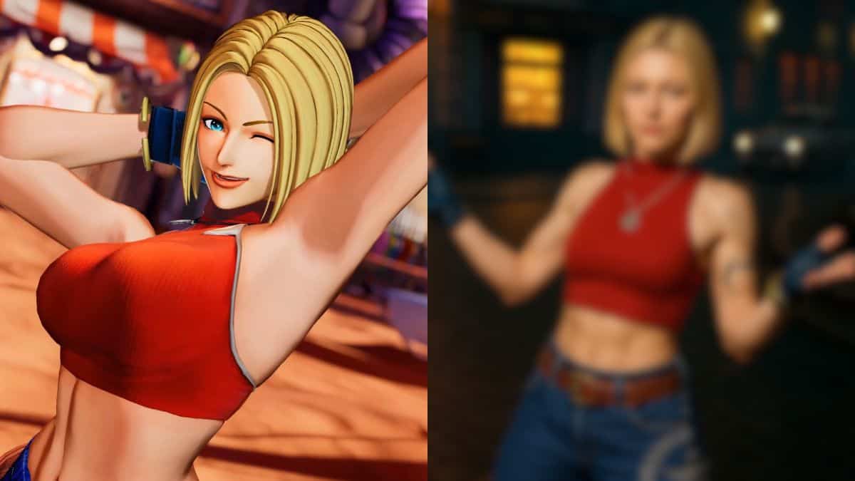 Así se vería Blue Mary de The King of Fighters en la vida real, según la inteligencia artificial