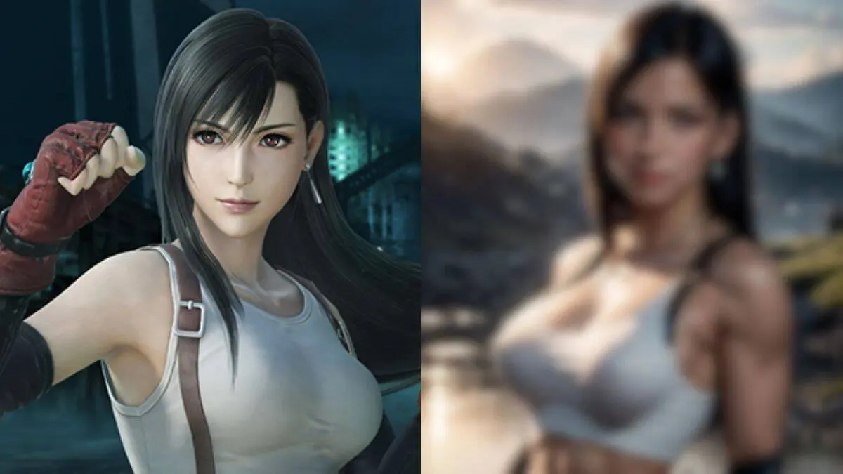 Así se vería Tifa Lockhart de Final Fantasy en la vida real según la IA