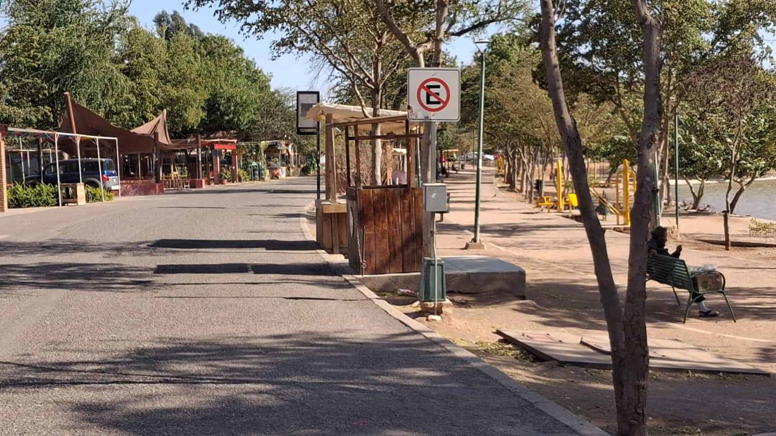 Laguna de Náinari: hay espacio para más vendedores temporales