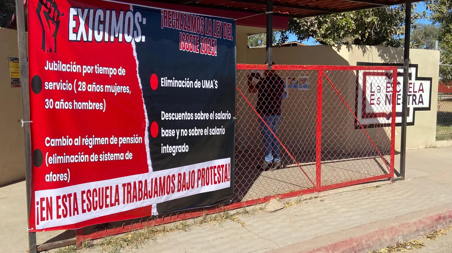 Magisterio en Navojoa preparado ante paro laboral