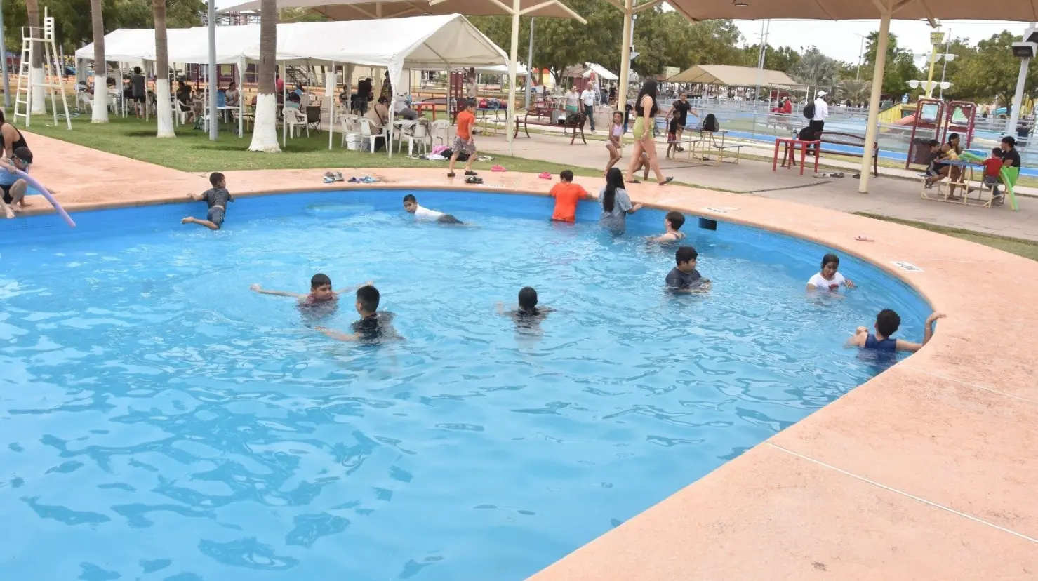 Es seguro bañarse en el Parque Infantil