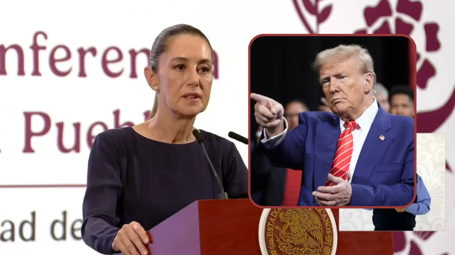 Sheinbaum rechaza responder a través de medios a Trump para evitar conflictos