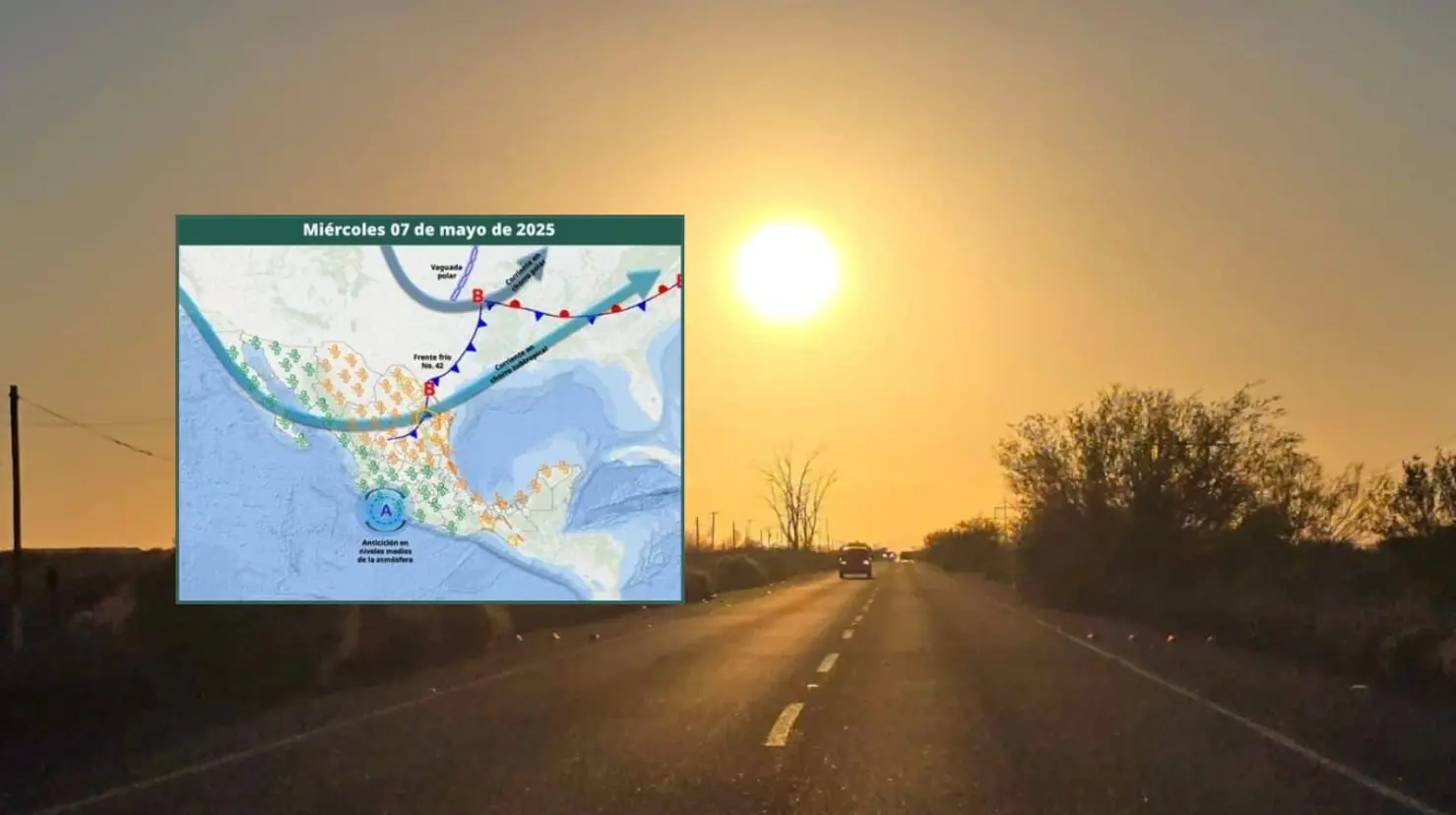 Clima en Hermosillo hoy 7 de mayo; aumentan las temperaturas máximas