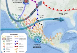 Clima en Sonora hoy, 6 de mayo: Cielos nublados, lluvias dispersas y fuertes vientos