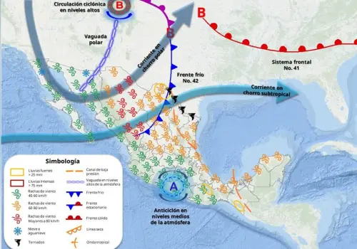 Clima en Sonora hoy, 6 de mayo: Cielos nublados, lluvias dispersas y fuertes vientos