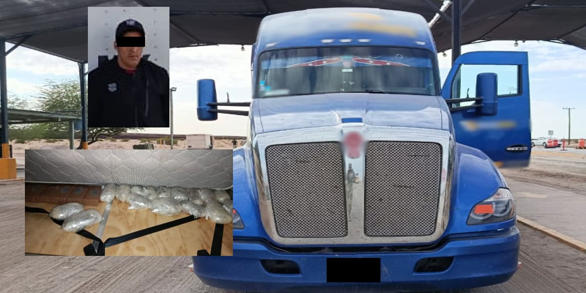 Interceptan cargamento de droga en San Luis Río Colorado