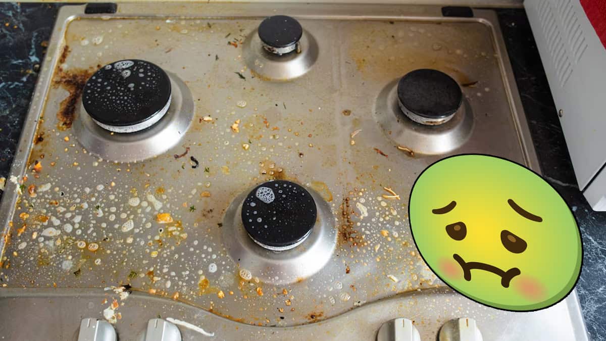 Cinco formas naturales de eliminar el cochambre de la estufa. Son efectivísimos