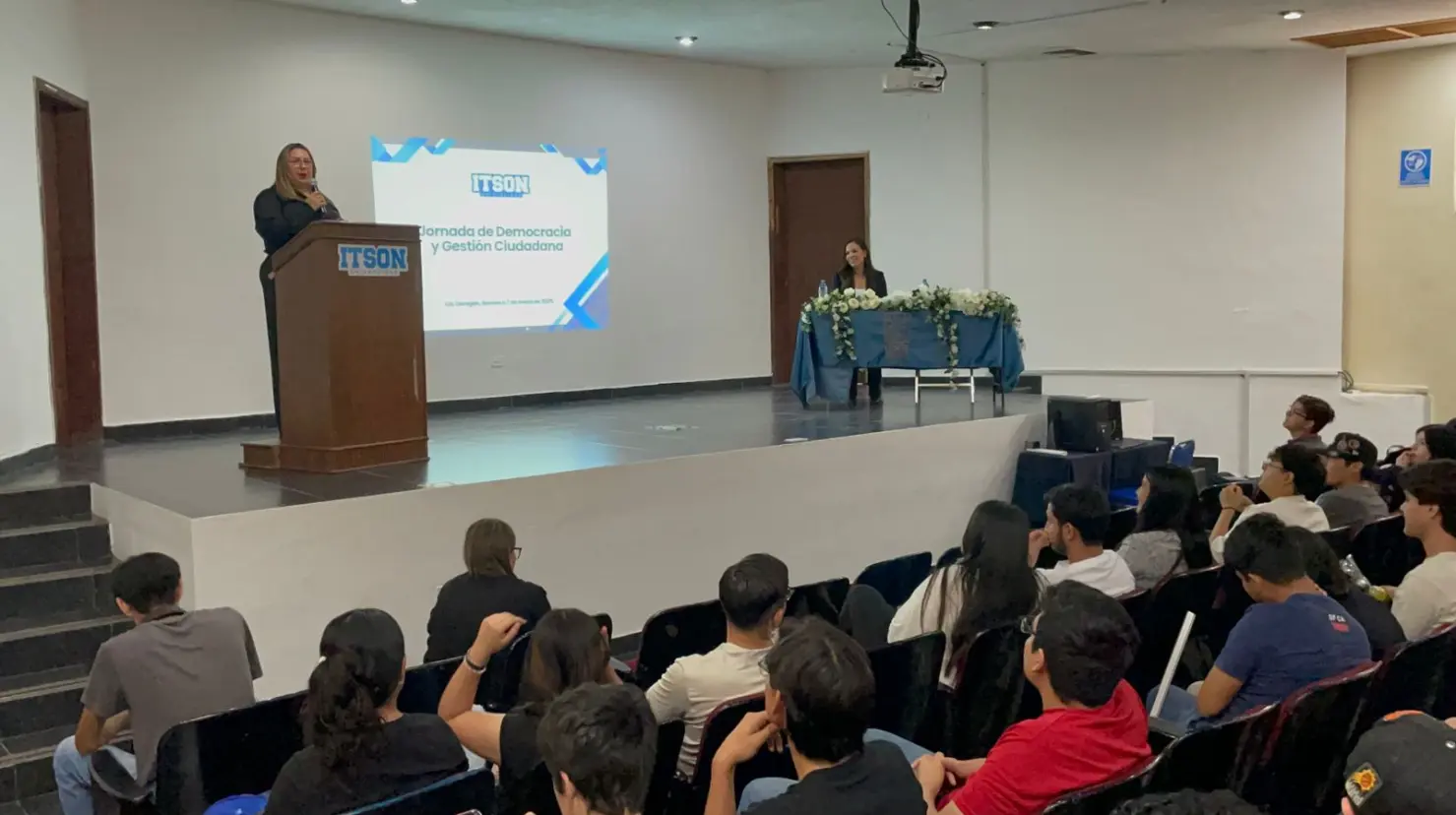 Promueve Itson participación ciudadana entre alumnos