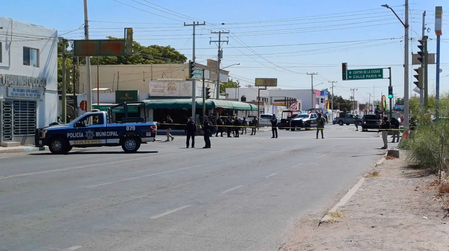 Enfrentan ministeriales a grupo criminal en Ciudad Obregón; hay tres detenidos
