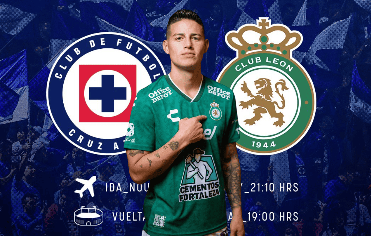 James Rodríguez se pierde el León vs Cruz Azul por sanción en la Liguilla Clausura 2025