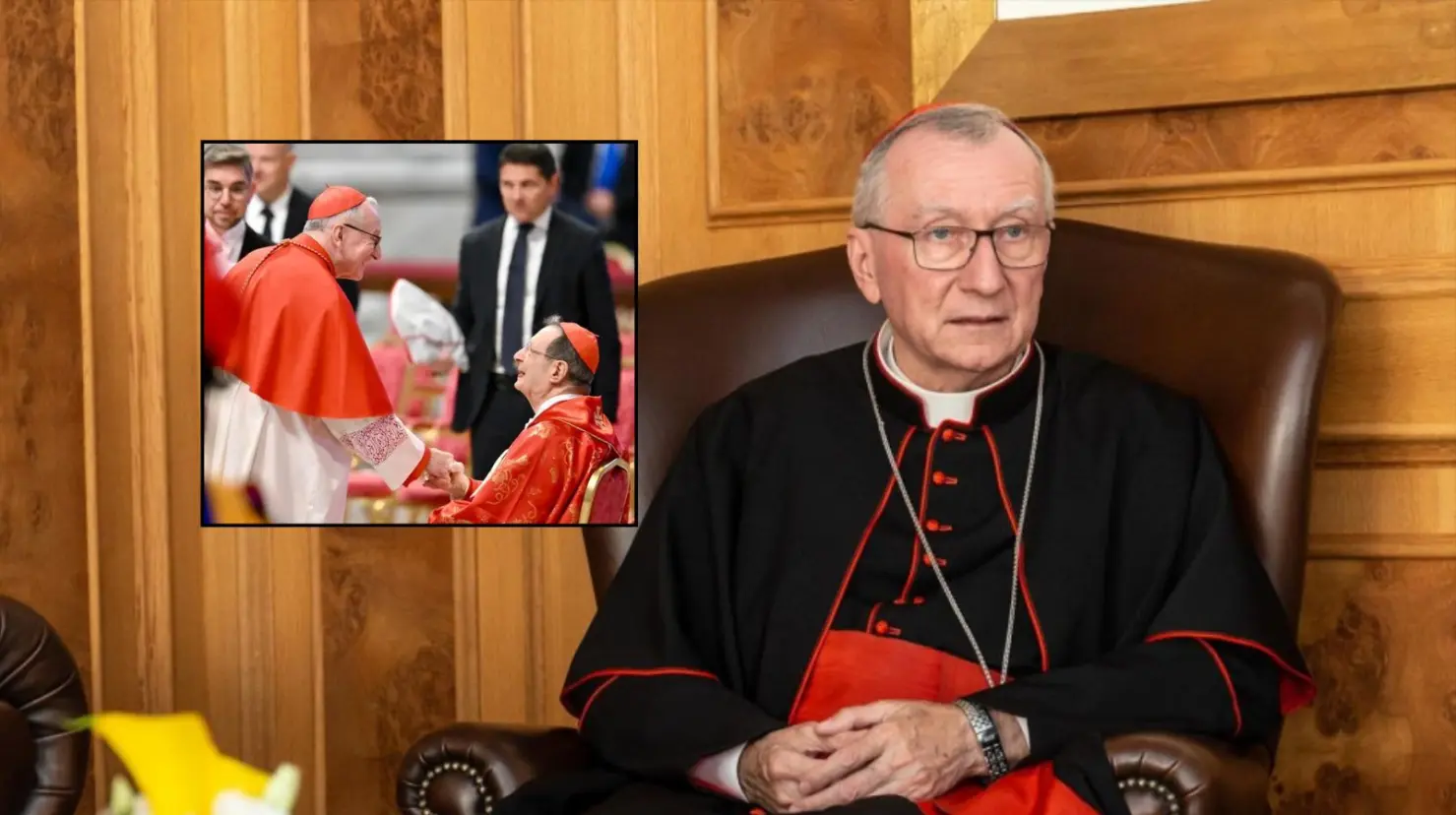 ¿Quién es Pietro Parolin, el cardenal al que se le deseó suerte para ser el próximo Papa?
