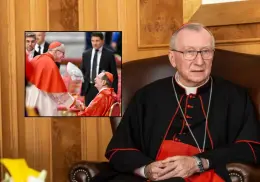 ¿Quién es Pietro Parolin, el cardenal al que se le deseó suerte para ser el próximo Papa?