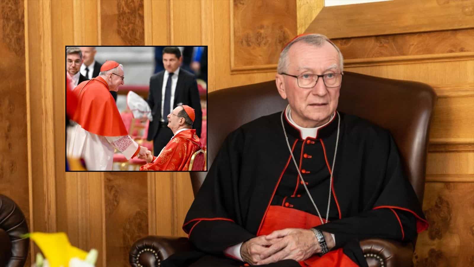 ¿Quién es Pietro Parolin, el cardenal al que se le deseó suerte para ser el próximo Papa?