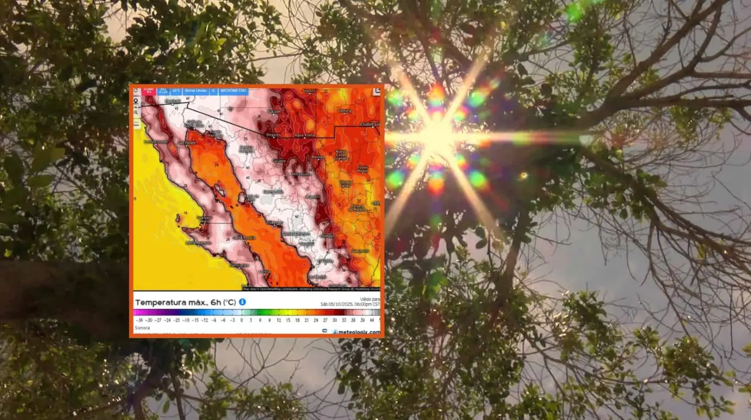 Clima en Hermosillo hoy 9 de mayo; se viene fuerte el calor en la ciudad