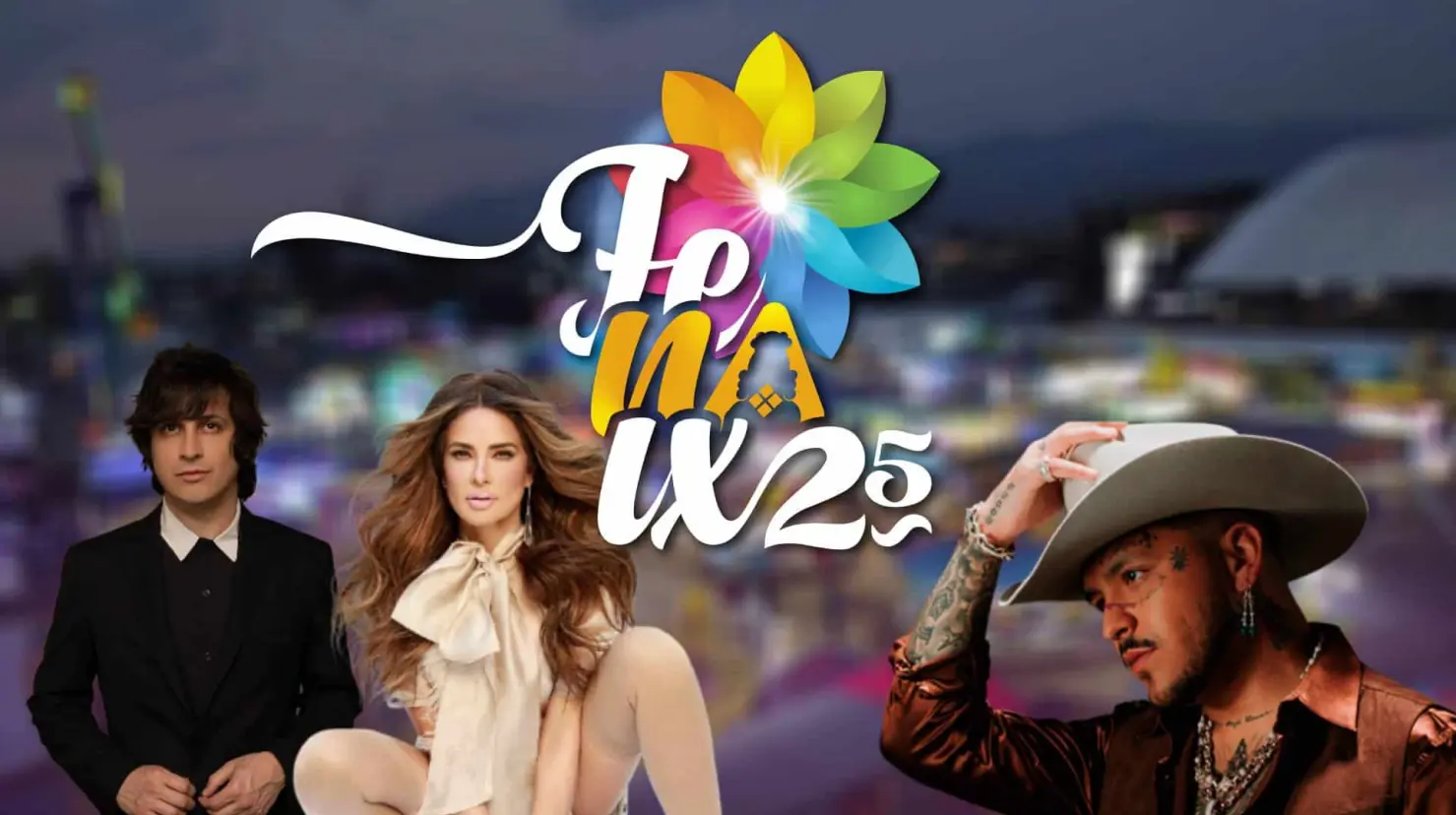Feria Nacional de Ixtapaluca 2025: Nodal, Siddhartha, Gloria Trevi y más artistas confirmados