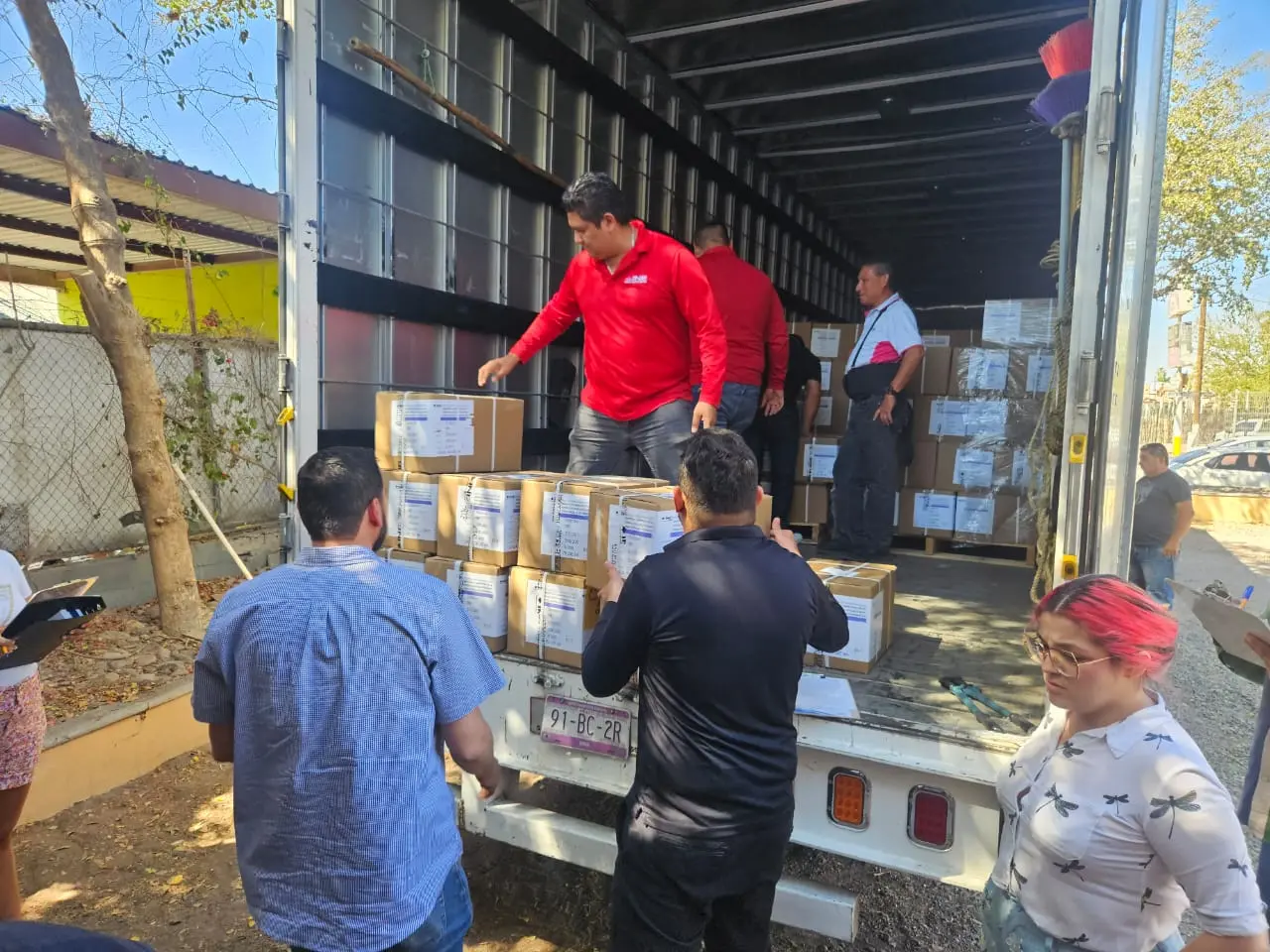 Llegan a Cajeme boletas electorales