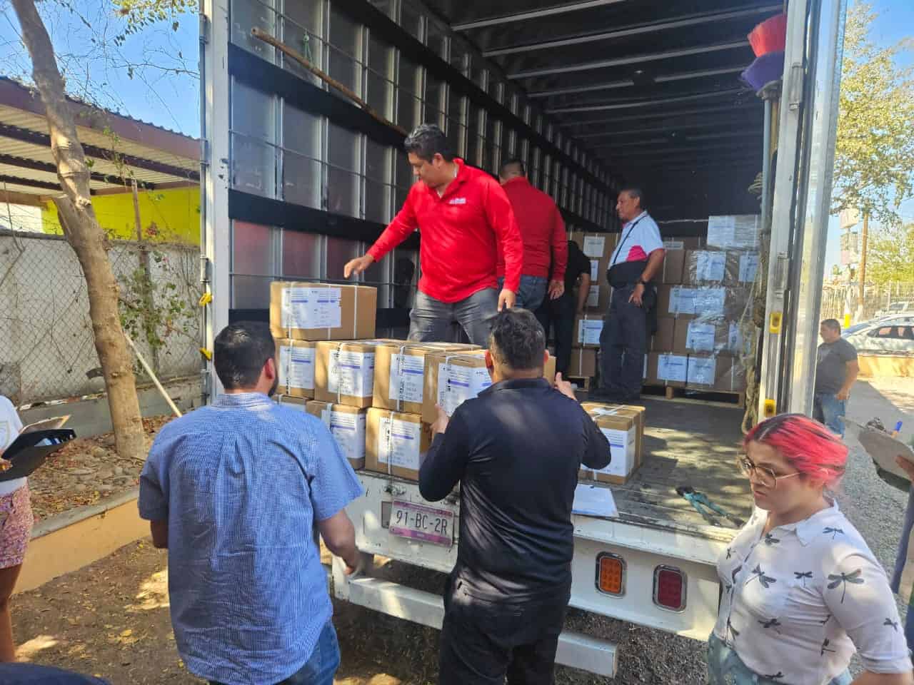 Llegan a Cajeme boletas electorales