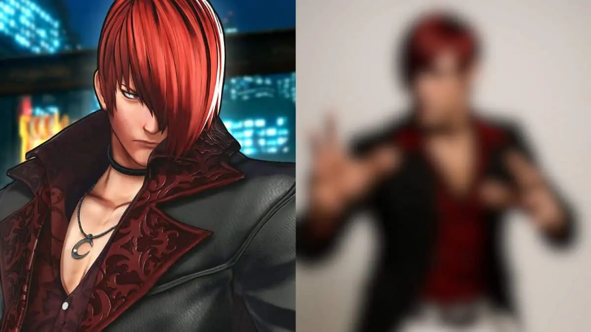 Así se vería Iori Yagami de The King of Fighters en la vida real, según la inteligencia artificial