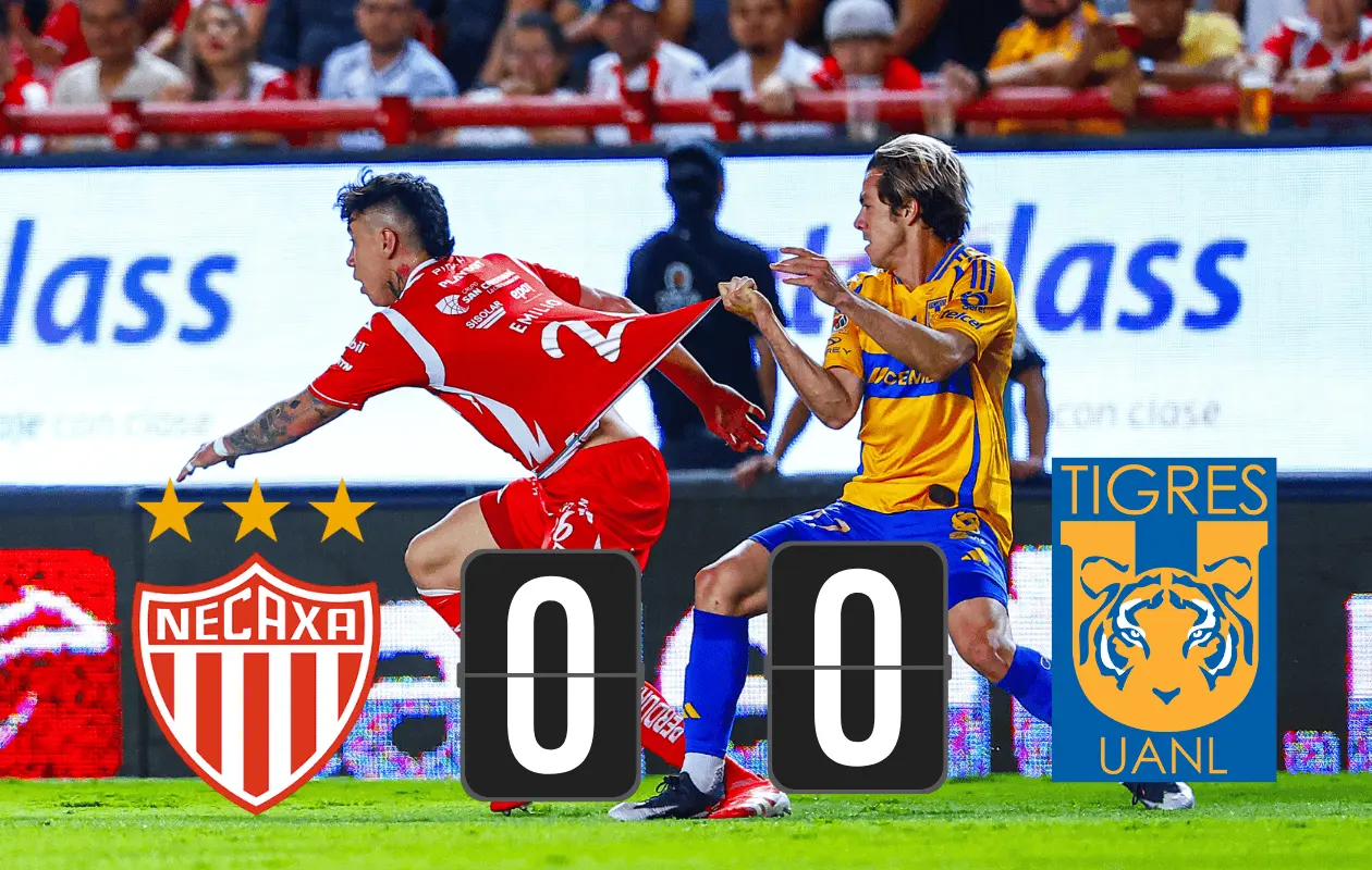 Esta noche se jugó el partido de Ida de los Cuartos de Final entre Tigres y Necaxa.
