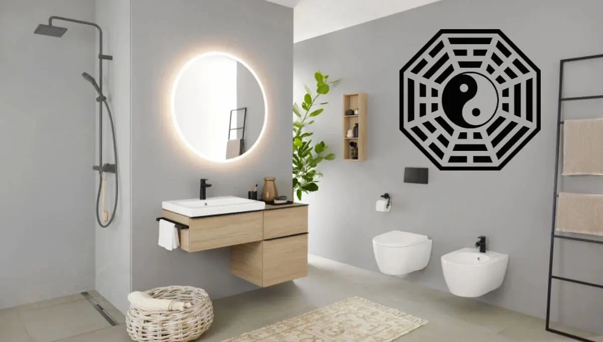 Feng Shui explica porque no colocar un espejo frente a la puerta del baño. Foto: Original