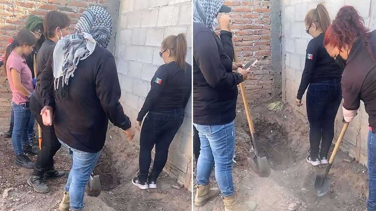 Localizan restos humanos en fosa clandestina en populosa colonia de Ciudad Obregón
