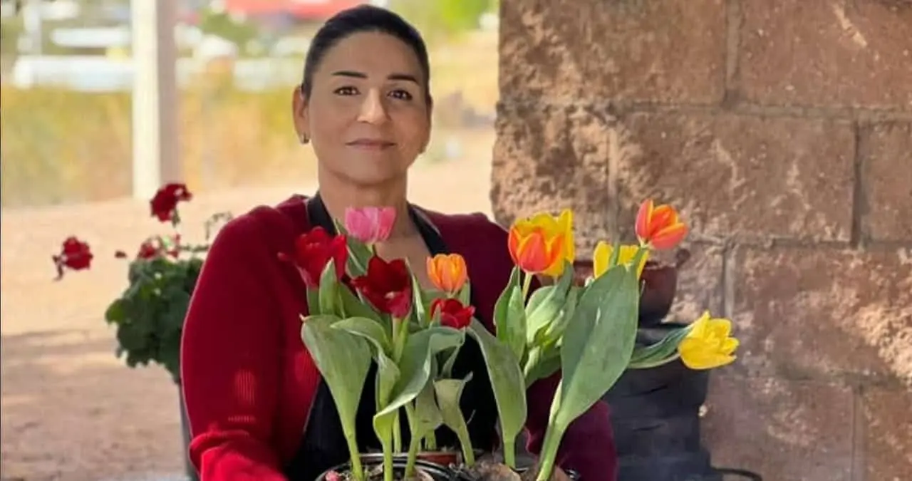 Esmeralda Noriega, orgullosa y ejemplar mamá sonorense. Facebook La Herencia de las Viudas.